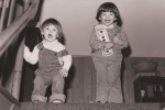 Greg (right) and his younger brother Andrew