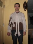 The sacrificed shirt, from the front